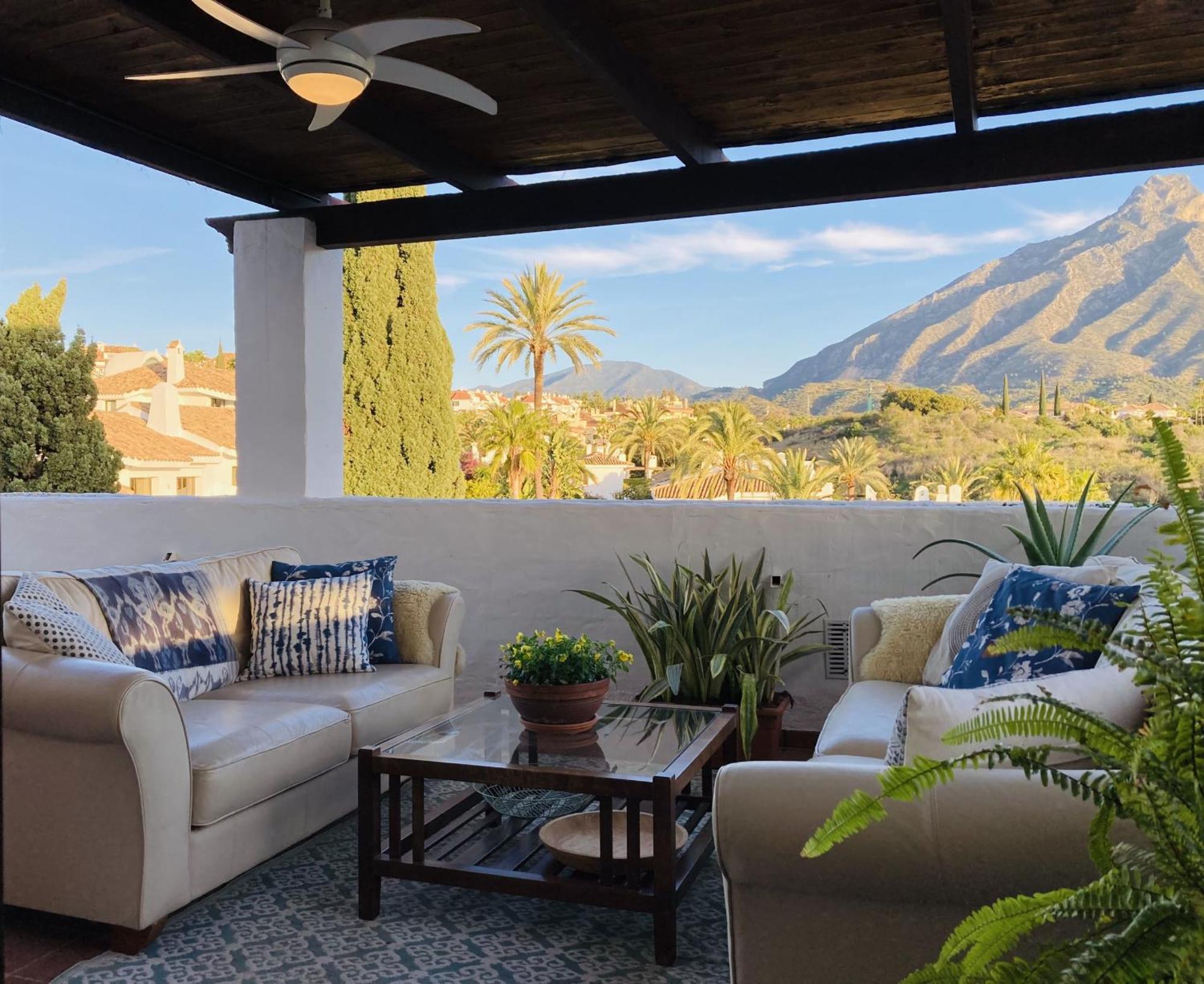 Las Lomas - Pool, Terrace & View マルベーリャ エクステリア 写真